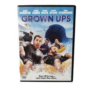 Grown Ups DVD Adam Sandler Comedy Sony Rated PG-13 WORKING